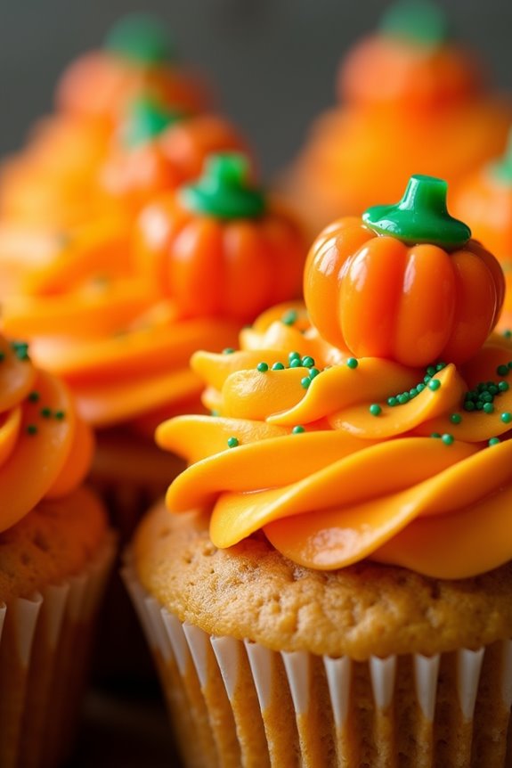 pumpkin patch cupcakes recipe