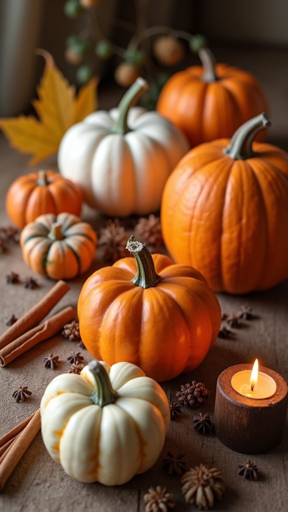 pumpkin spice autumn ambiance
