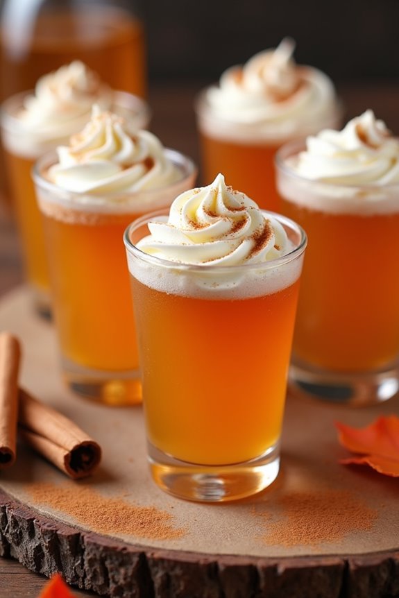 pumpkin spice jello shots recipe