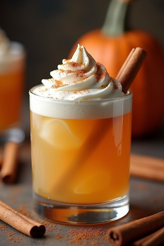 pumpkin spice white russian delight