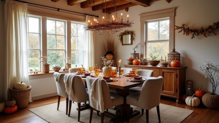 rustic farmhouse halloween decor