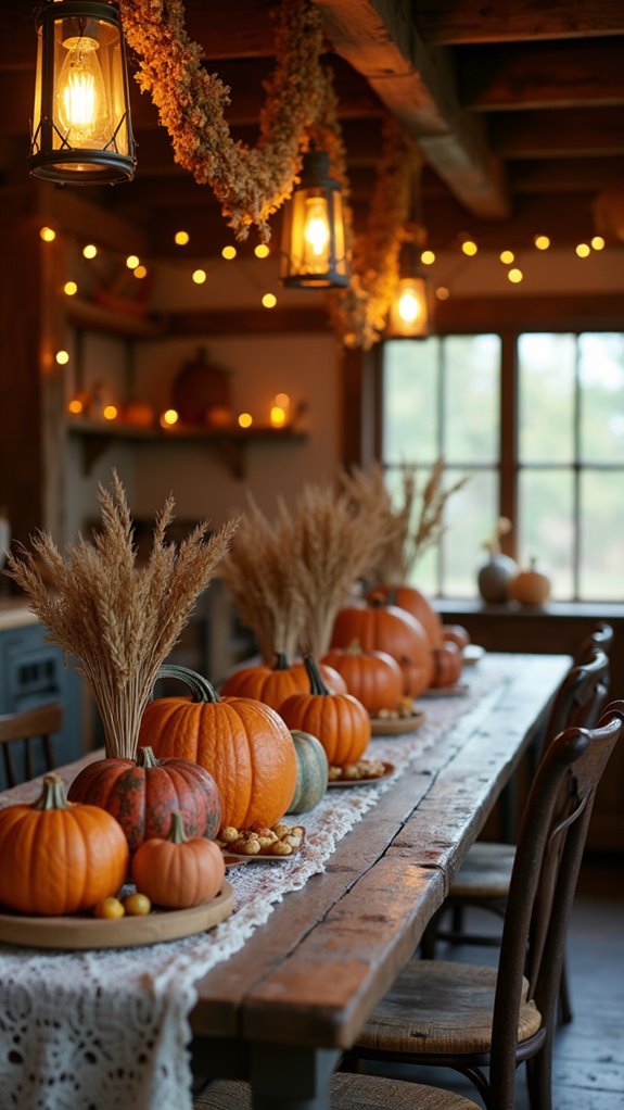 rustic reclaimed wood accents