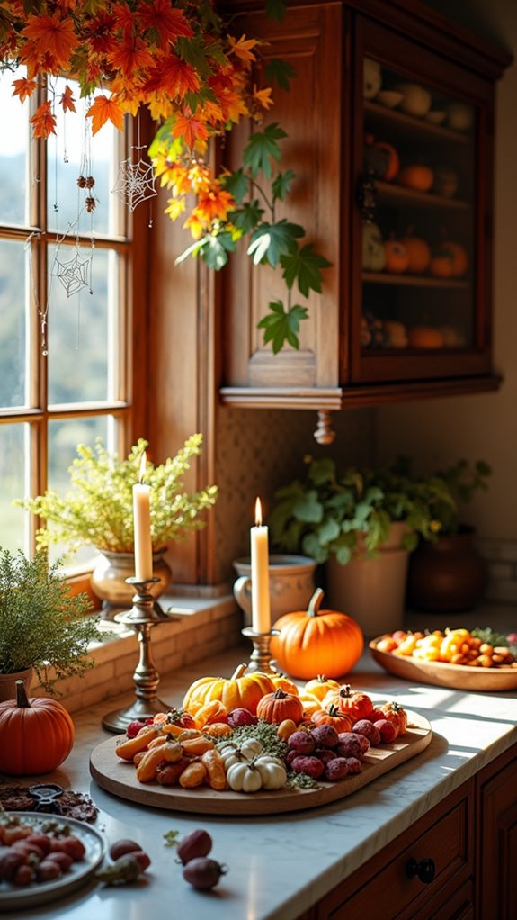 seasonal produce kitchen decor