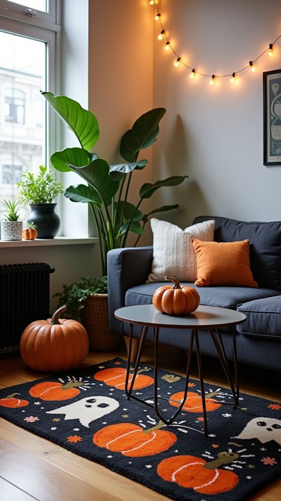 seasonal statement rugs decor