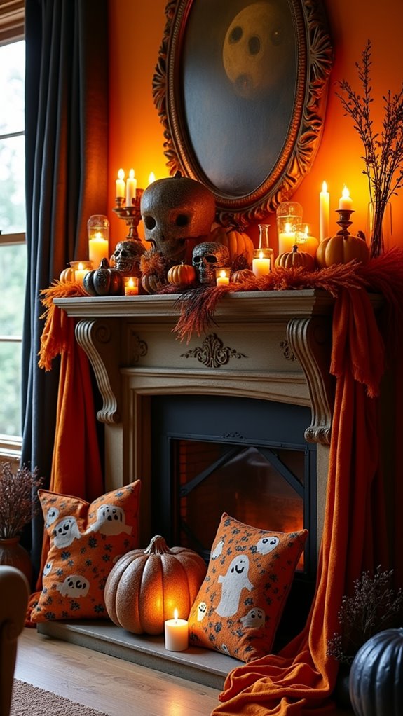 seasonal textiles for halloween