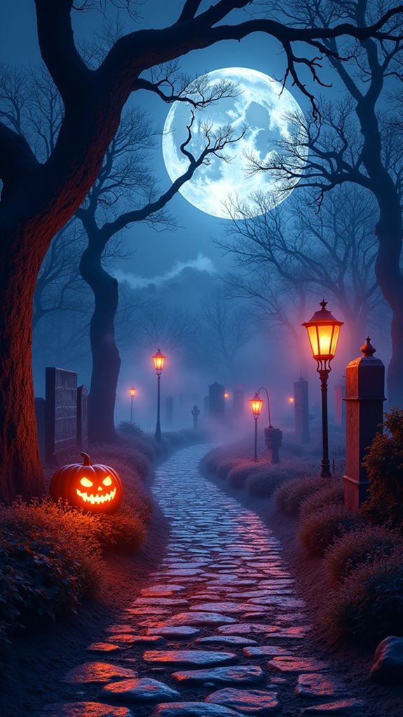 sinister silhouettes create atmosphere