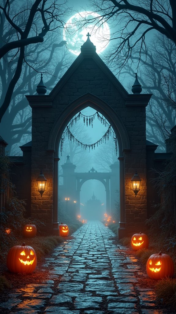 sinister silhouettes create intrigue
