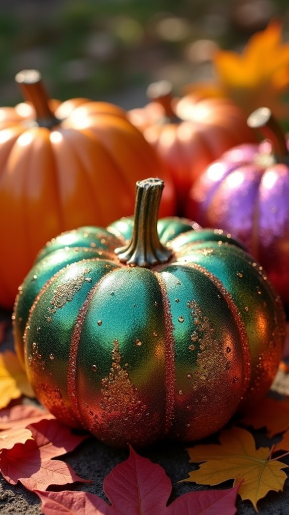 sparkle and shine pumpkins
