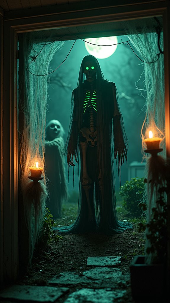 spine tingling halloween decor