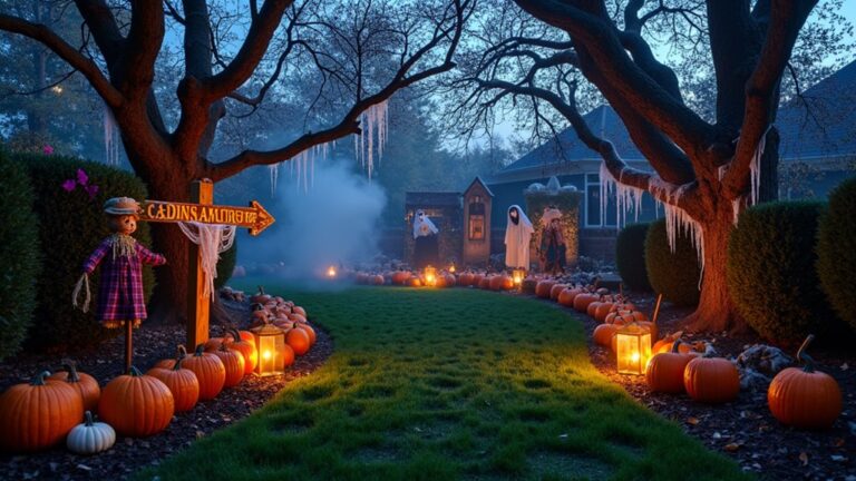 spooktacular halloween yard decorations