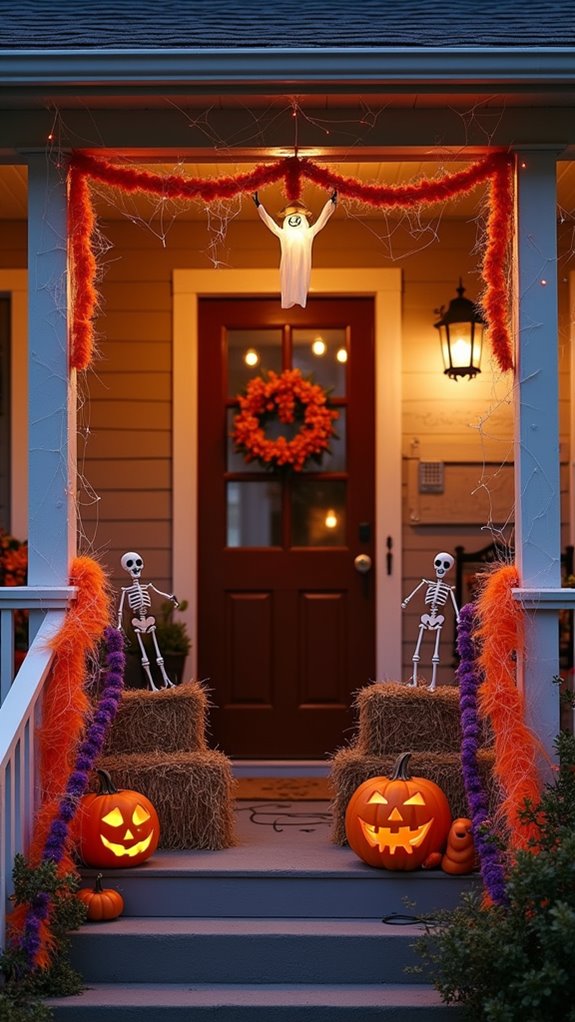 spooky and playful decorations