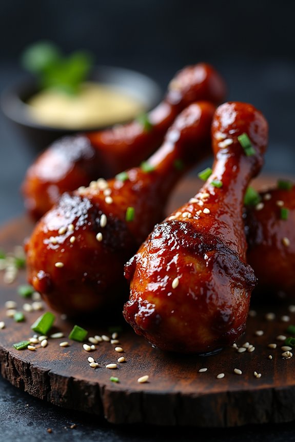 spooky bat wings drumsticks