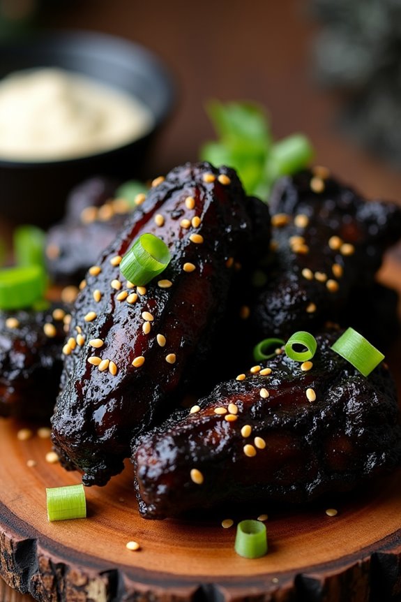 spooky bat wings recipe