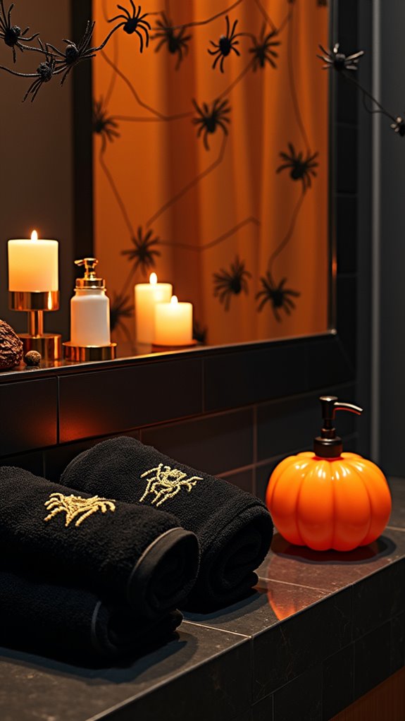 spooky bathroom halloween decorations