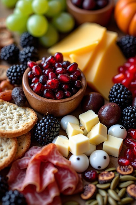 spooky charcuterie halloween delight