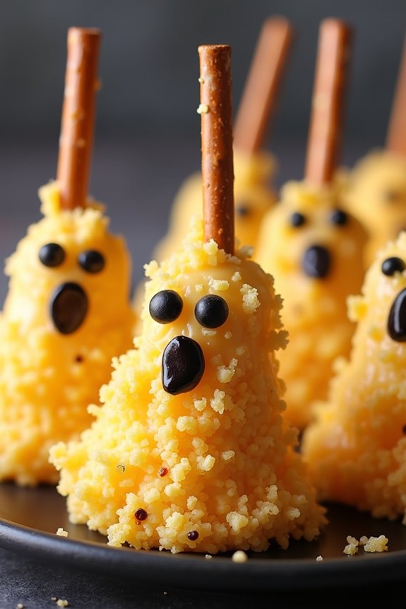 spooky cheese pops recipe