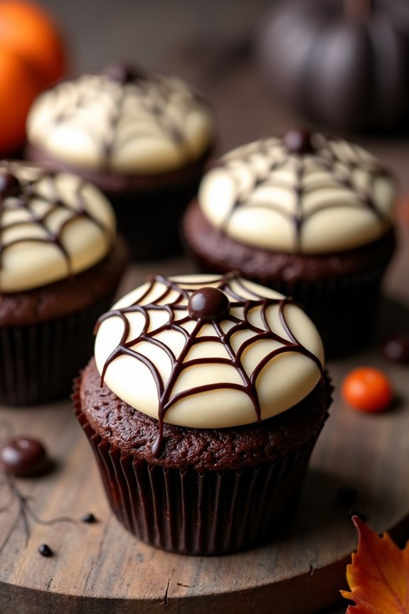 spooky chocolate cupcake recipe