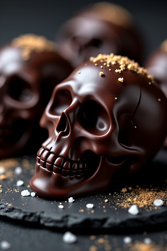 spooky chocolate sea salt
