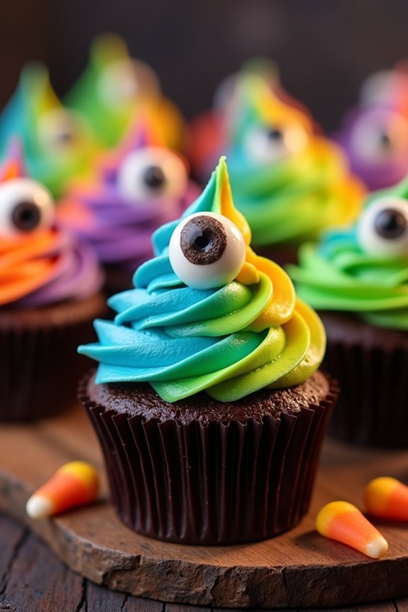 spooky creative halloween cupcakes