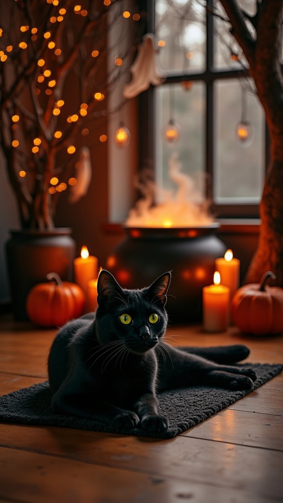 spooky decorative entry mats