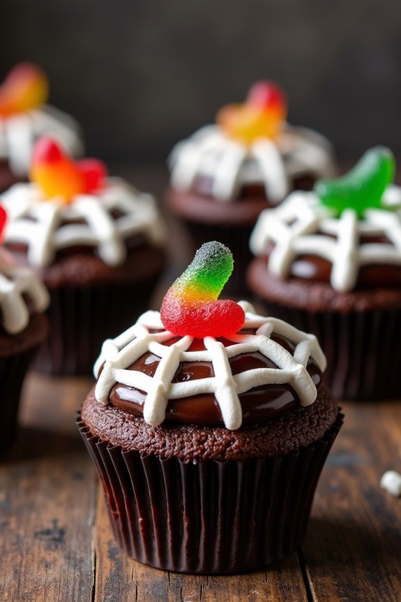 spooky delicious halloween cupcakes