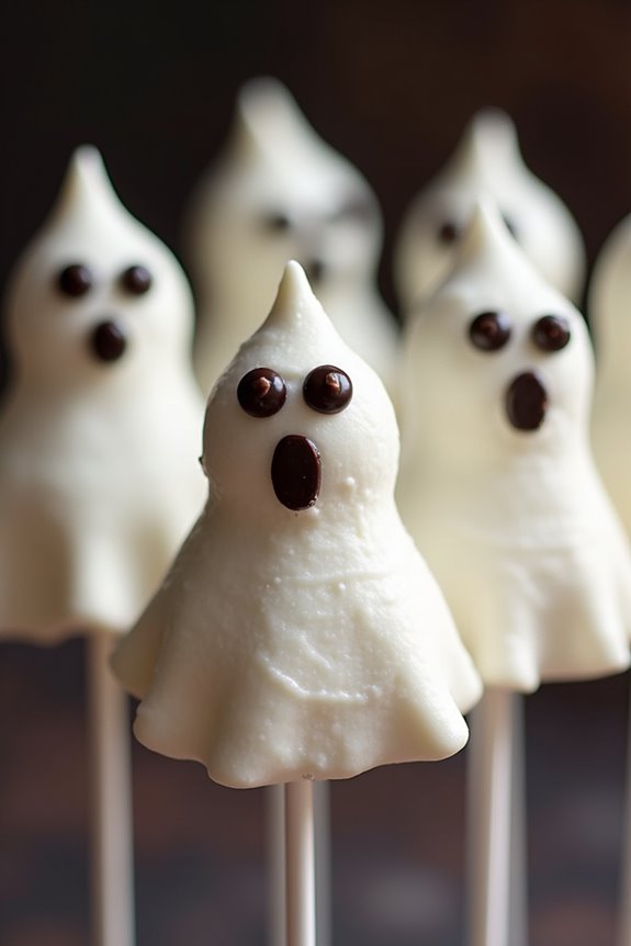 spooky delightful airy meringues