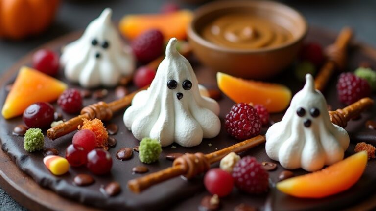 spooky festive food displays