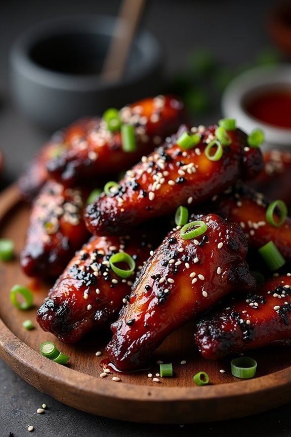 spooky flavorful halloween wings