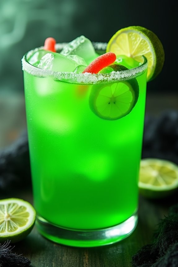spooky fruity halloween punch