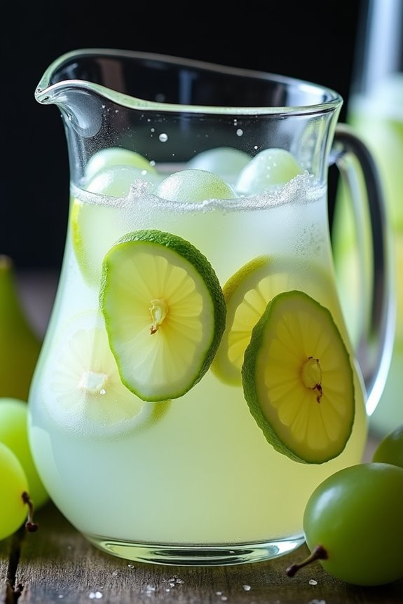 spooky fruity halloween sangria