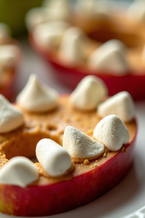 spooky halloween apple snacks