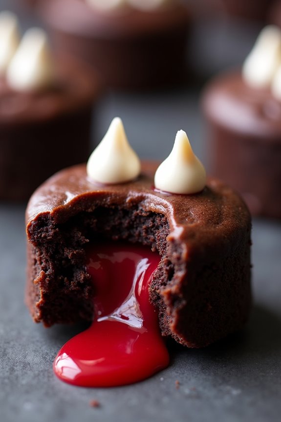 spooky halloween brownie treats