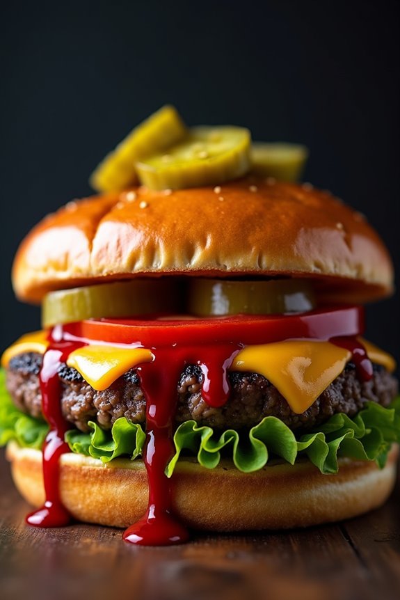 spooky halloween burger recipe