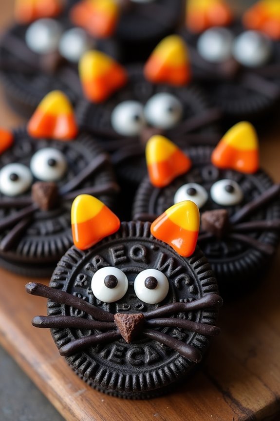 spooky halloween cat treats