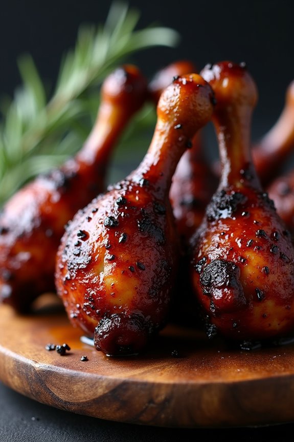 spooky halloween chicken drumsticks