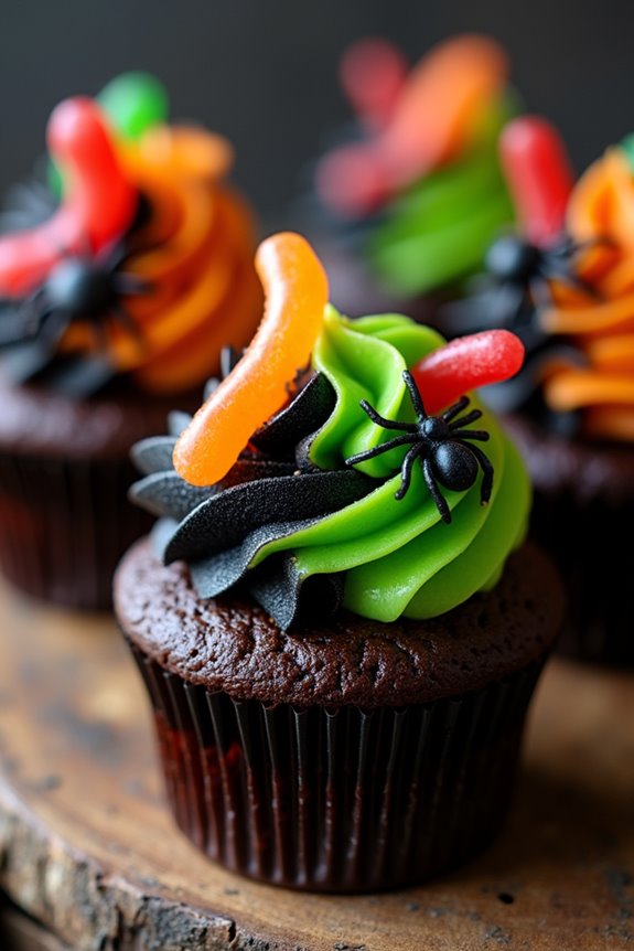 spooky halloween cupcake recipe