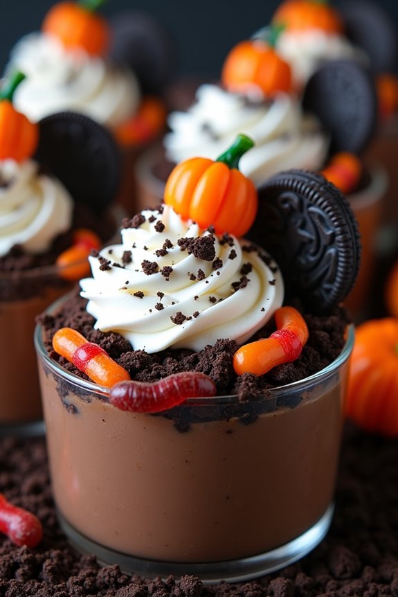 spooky halloween dessert delight