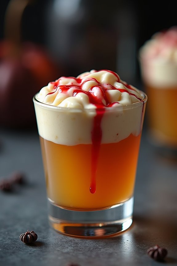 spooky halloween drink shooter