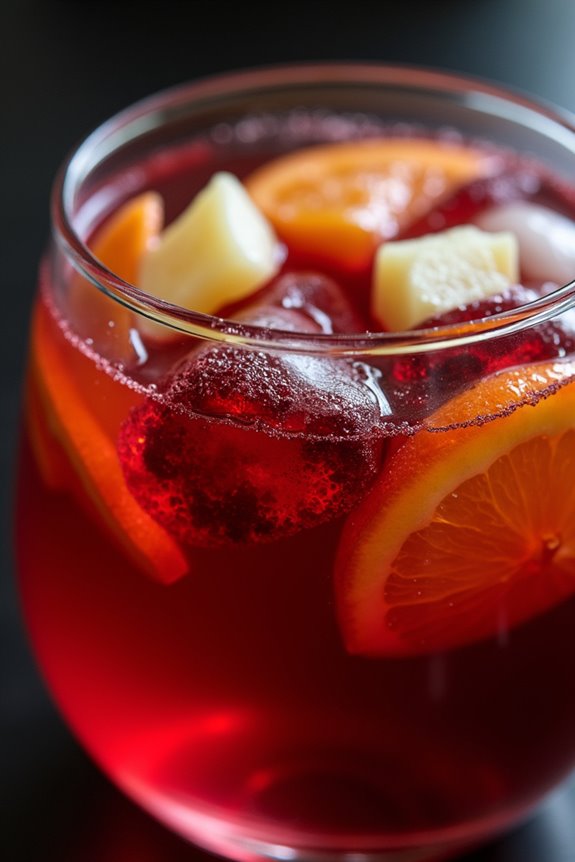 spooky halloween fruit punch