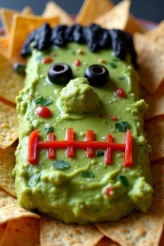 spooky halloween guacamole recipe
