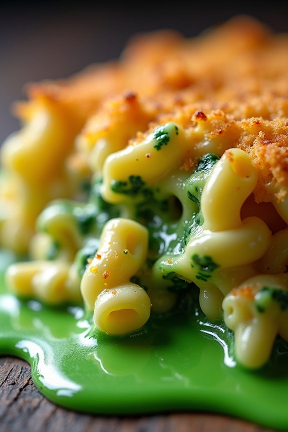 spooky halloween mac n cheese