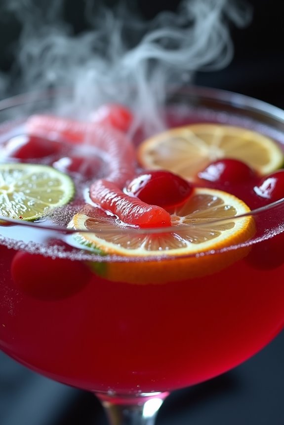 spooky halloween punch recipe