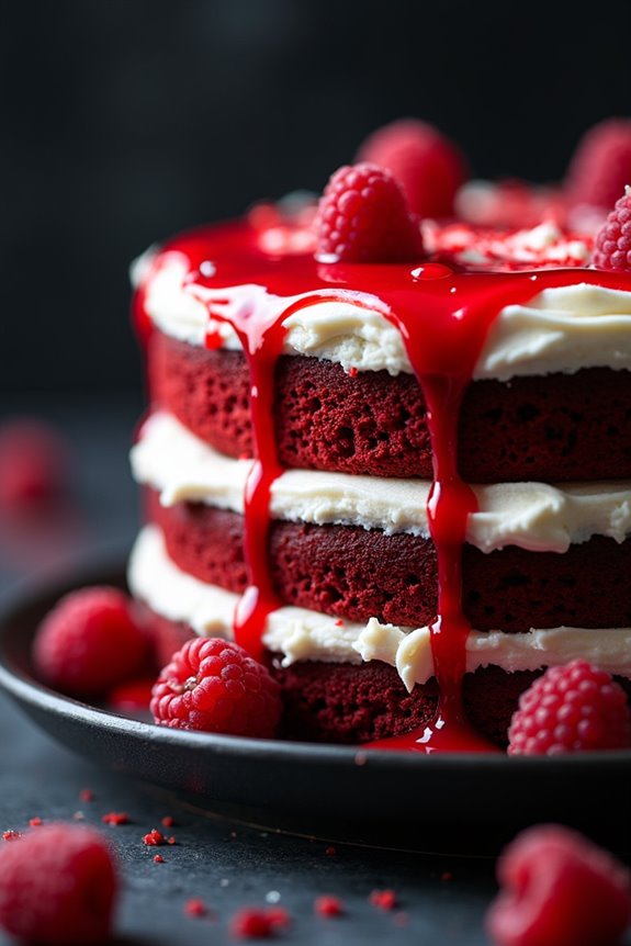 spooky halloween red velvet