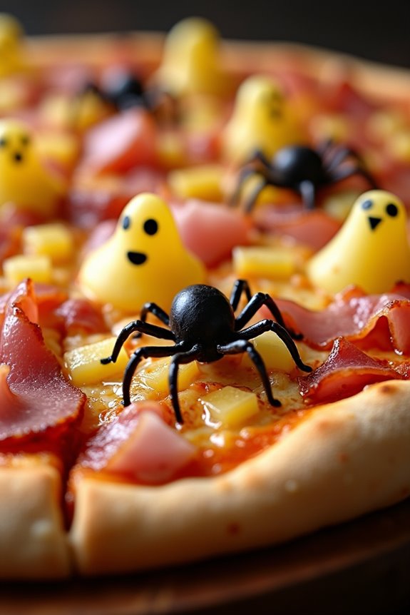 spooky hawaiian pizza recipe