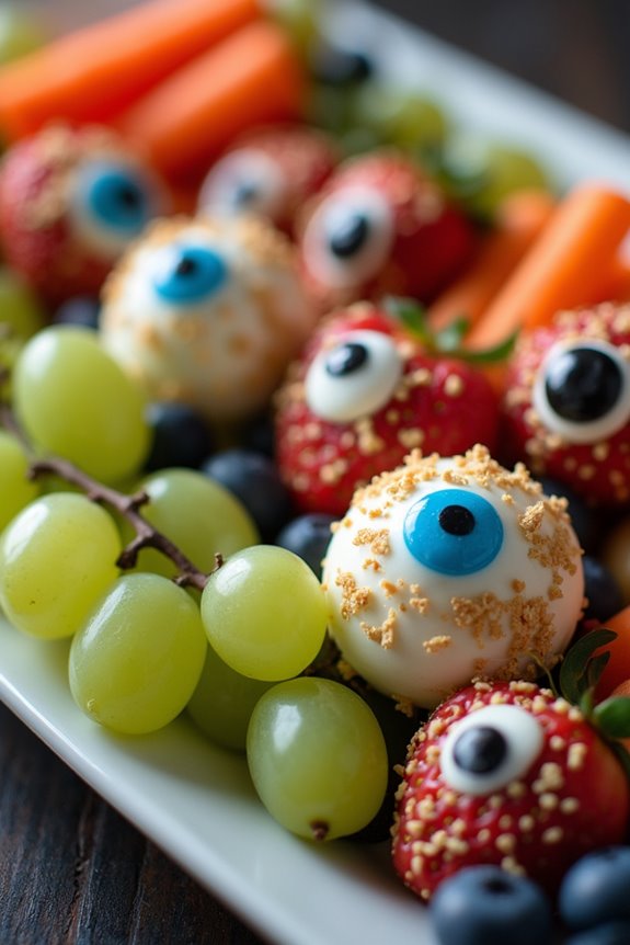 spooky healthy halloween snacks