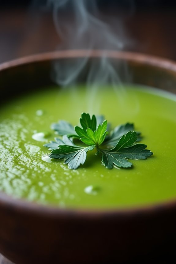 spooky healthy halloween soup