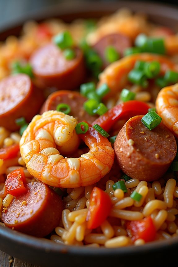 spooky jambalaya for halloween