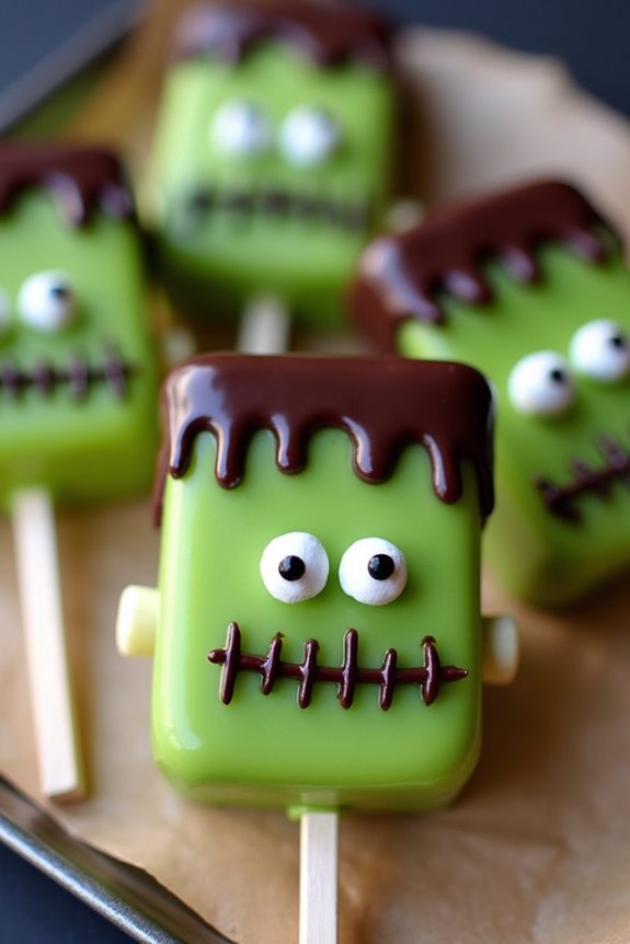 spooky kiwi halloween treats