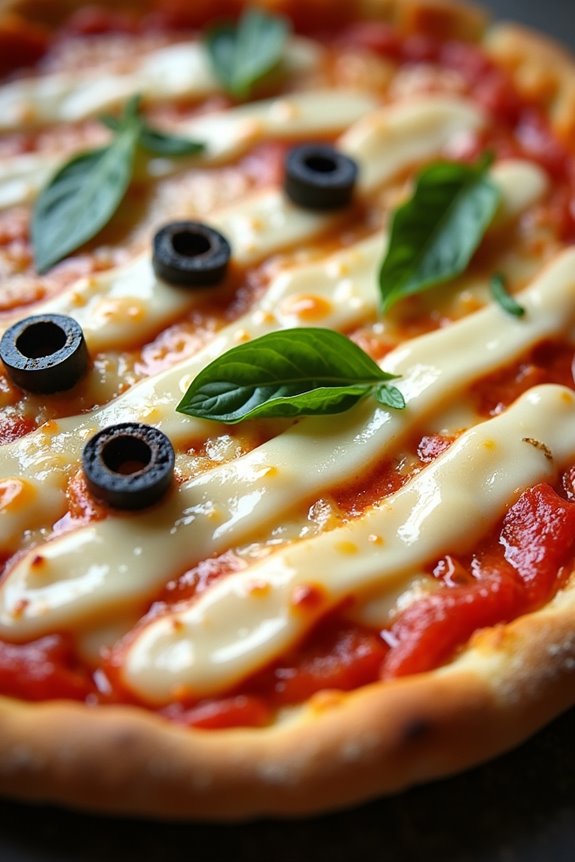 spooky mummy pizza delight