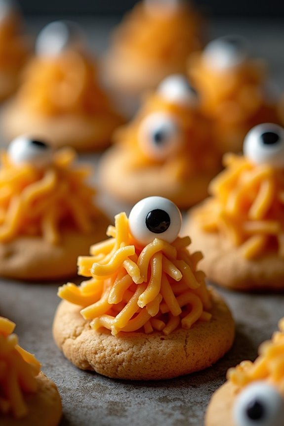 spooky no bake halloween cookies